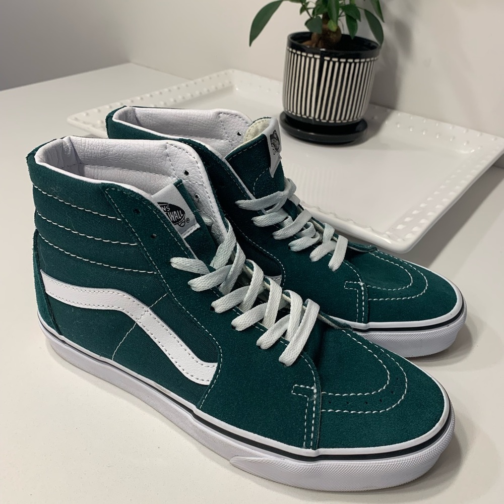High Top Green Vans